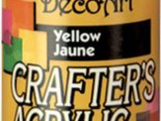 Акриловая краска Желтый 60 мл DCA04-3, Decoart (США) Акриловая краска Желтый 60 мл DCA04-3, Decoart (США)