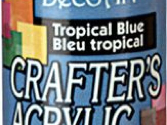 Акриловая краска Тропический Голубой 60 мл DCA102-3, Decoart (США) Акриловая краска Тропический Голубой 60 мл DCA102-3, Decoart (США)