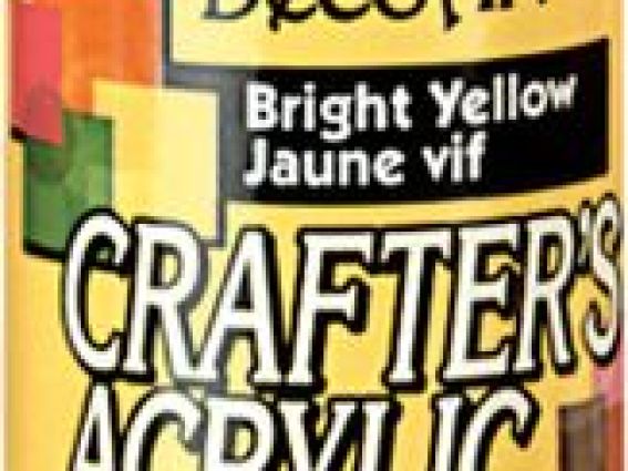 Акриловая краска Яркий Жёлтый 60 мл DCA49-3, Decoart (США) Акриловая краска Яркий Жёлтый 60 мл DCA49-3, Decoart (США)