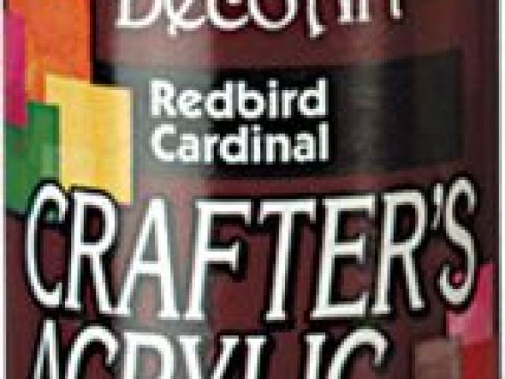 Акриловая краска Красная Птица 60 мл DCA63-3, Decoart (США) Акриловая краска Красная Птица 60 мл DCA63-3, Decoart (США)