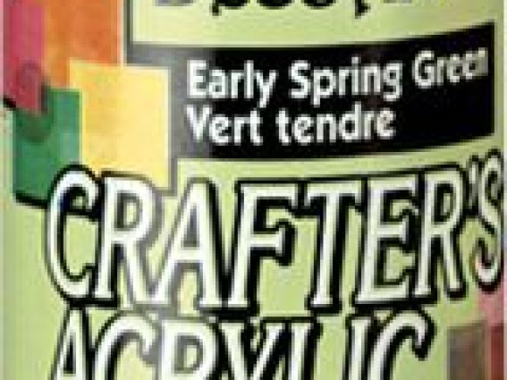 Акрилова фарба Зелений Весняний 60 мл DCA81-3, Decoart Акрилова фарба Зелений Весняний 60 мл DCA81-3, Decoart