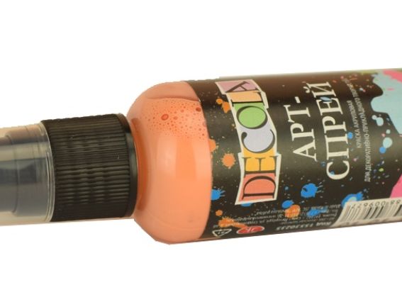 Краска акриловая АРТ-СПРЕЙ, Телесная 50 мл, Decola, 15530235 Краска акриловая АРТ-СПРЕЙ, Телесная 50 мл, Decola, 15530235