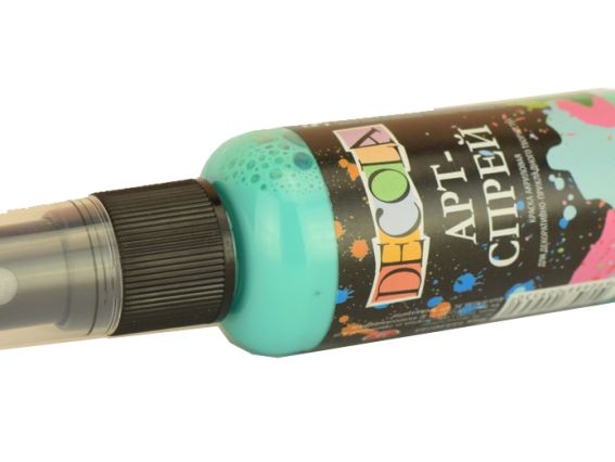 Краска акриловая АРТ-СПРЕЙ, Мятная 50 мл, Decola, 15530735 Краска акриловая АРТ-СПРЕЙ, Мятная 50 мл, Decola, 15530735