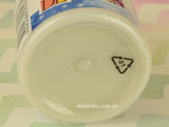 Акриловий лак з блискітками, об'єм 50 мл Decola 5828958