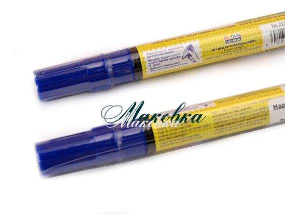 Маркер Синий №3, для рисования на темных тканях, 222-s Deco Fabric, Marvy