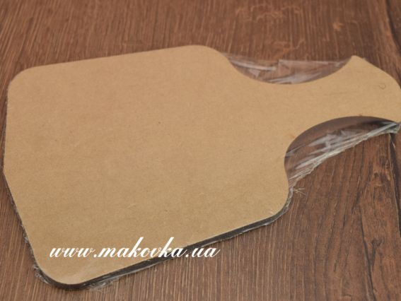 Кухонная дощечка в ворме трапеции, МДФ, 15х23 см, ROSA Talent Кухонная дощечка в ворме трапеции, МДФ, 15х23 см, ROSA Talent