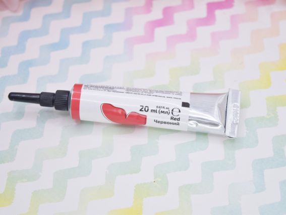 Універсальний акриловий Контур 135103 колір Червоний, 20 мл, ROSA Talent  