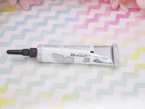 Універсальний акриловий Контур 135109 колір Сірий, 20 мл, ROSA Talent  