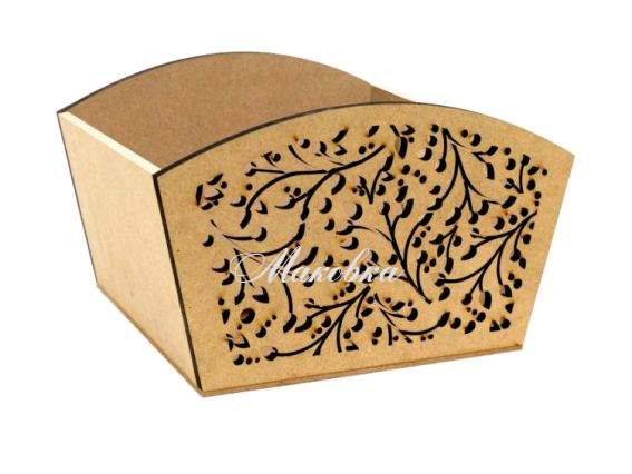 Конфетница под декупаж серия Флора, МДФ, 25х20х15 см ТМ ROSA Talent Конфетница под декупаж серия Флора, МДФ, 25х20х15 см ТМ ROSA Talent