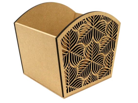 Кошик під декупаж серія Вітраж, МДФ, 25х20х22 см ROSA Talent Кошик під декупаж серія Вітраж, МДФ, 25х20х22 см ROSA Talent