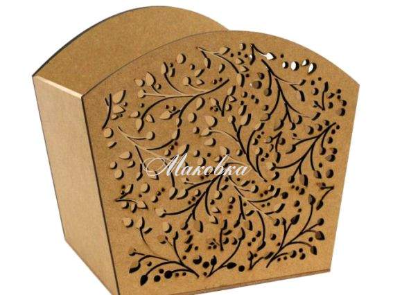 Кошик під декупаж серія Флора, МДФ, 25х20х22 см ROSA Talent Кошик під декупаж серія Флора, МДФ, 25х20х22 см ROSA Talent