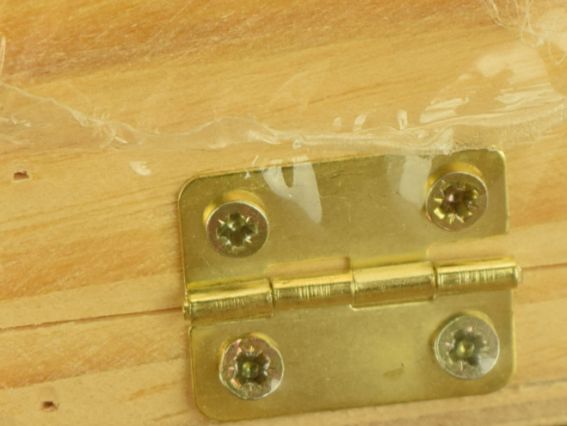 Заготовка деревянная шкатулка с замком, размер 20х16х7 см, Rosa