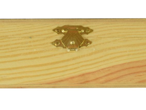 Заготовка дерев'яна Шкатулка із замком, розмір 13х5х9 см, Rosa 2706004