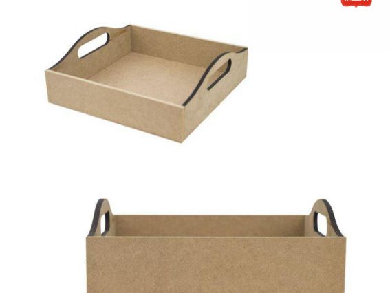 Піднос під декупаж, квадратний МДФ 276004 ROSA Talent  