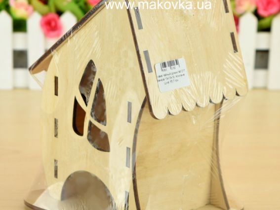 Заготовка для декорирования Заготовка Чайный домик №1217 ,  фанера 13х13х19 см  