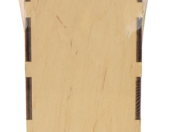 Заготовка для декорування Чайний будиночок із серцем №87, фанера 19х9х9 см