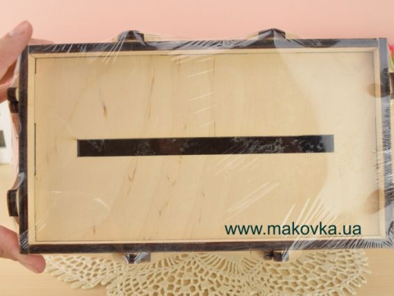 Заготовка Коробка для пожеланий  №117, фанера 21х12х20 см, 