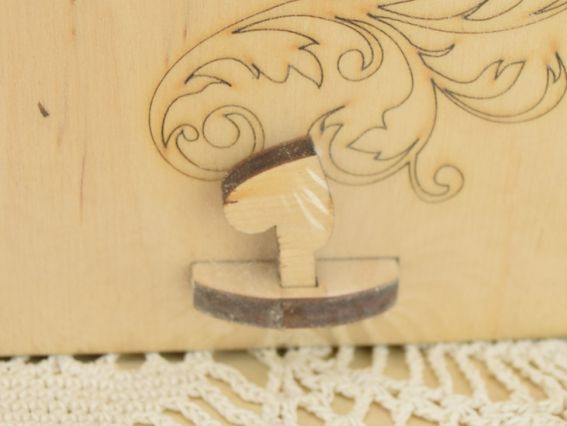 Заготовка Коробка для пожеланий  №117, фанера 21х12х20 см, 