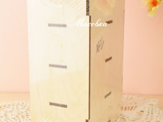 Заготовка для декорування Стелаж великий №1086, фанера 13х8,5х20 см, Алісена