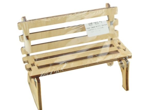 Лавочка лялькова №1202, з фанери, 13х6,5х9 см Лавочка лялькова №1202, з фанери, 13х6,5х9 см