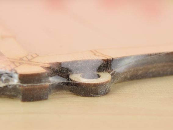 Заготовка для декорирования Фото-рамка №1004 Бамбук , фанера, размер 16х11 см