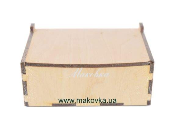 Скринька №123, фанера, 12х8,5х4,5 см Скринька №123, фанера, 12х8,5х4,5 см