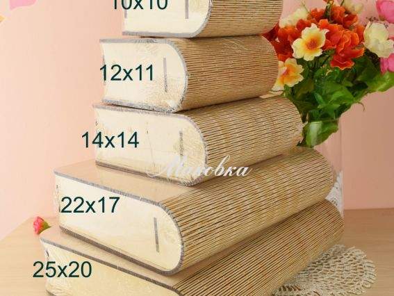Шкатулка книжка №177, фанера, размер 14х14х6 см Шкатулка книжка №177, фанера, размер 14х14х6 см