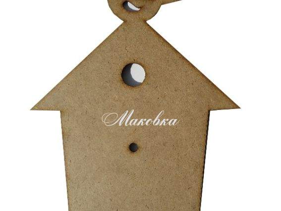 Заготовка для часов Дрема-11 Дом (ЧД-11) Кабу Заготовка для часов Дрема-11 Дом (ЧД-11) Кабу