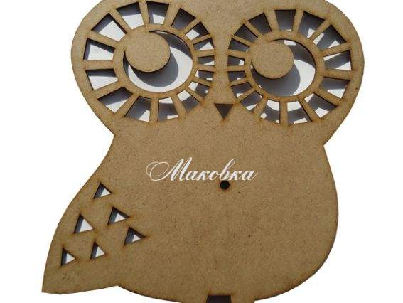 Заготовка для часов Дрема-5 Сова (ЧД-5) Кабу