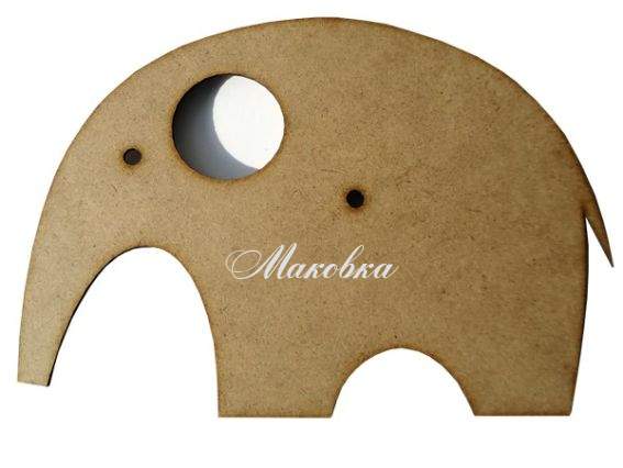 Заготовка для часов Дрема-7 Слоник (ЧД-7) Кабу