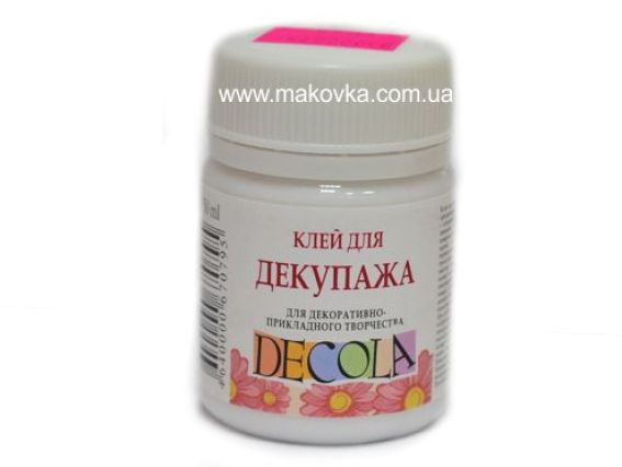 Клей для декупажа Decola, 50мл Клей для декупажа Decola, 50мл