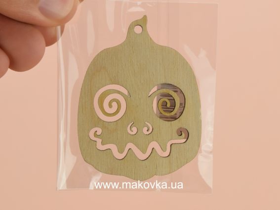 Заготовка Х16-60 Хєллоуин Тыква, Кабу, 1 шт Заготовка Х16-60 Хєллоуин Тыква, Кабу, 1 шт