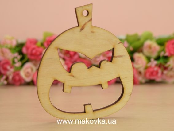 Заготовка Х9-100 Хєллоуин Тыква злая, Кабу, 1 шт Заготовка Х9-100 Хєллоуин Тыква злая, Кабу, 1 шт