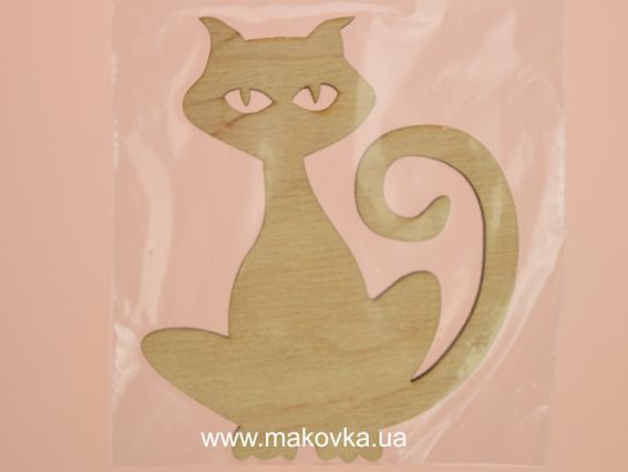 Заготовка ХК100-1 Хєллоуин Кот большой, Кабу, 1 шт Заготовка ХК100-1 Хєллоуин Кот большой, Кабу, 1 шт