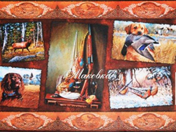 Декупажная карта Охота, 40х30см, Art