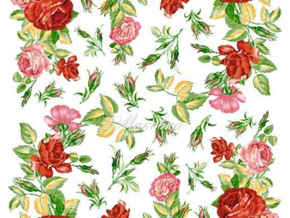 Декупажная карта Розы, 40х30см, Art