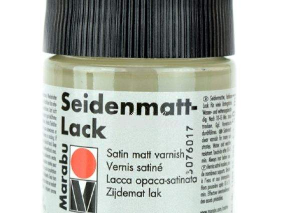 Лак фінішний сатиновий матовий, на основі розчинника, 50 мл, Marabu 110905000 Лак фінішний сатиновий матовий, на основі розчинника, 50 мл, Marabu 110905000