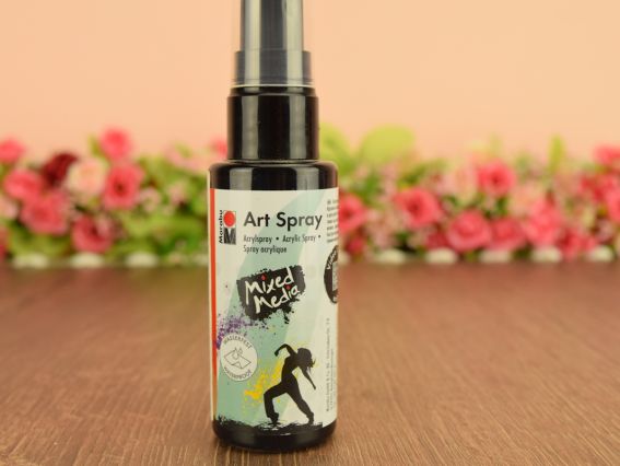 Краска акриловая АРТ-СПРЕЙ 073 Черный 50 мл Marabu 120905 Краска акриловая АРТ-СПРЕЙ 073 Черный 50 мл Marabu 120905