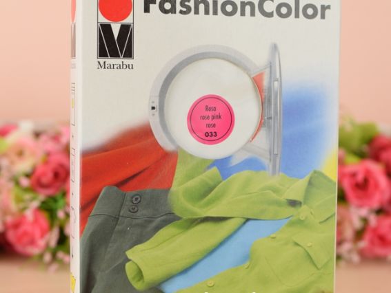 Барвник Рожевий, 30 , для фарбування тканин в пральной машине, Marabu 174023033