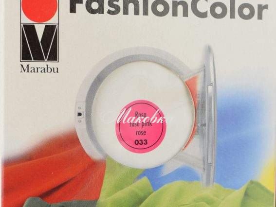 Краситель для ткани Розовый, 30 г, Marabu FashionColor 174023033