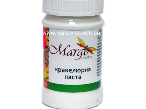 Кракелюрная паста Margo , 100 мл, белая Кракелюрная паста Margo , 100 мл, белая