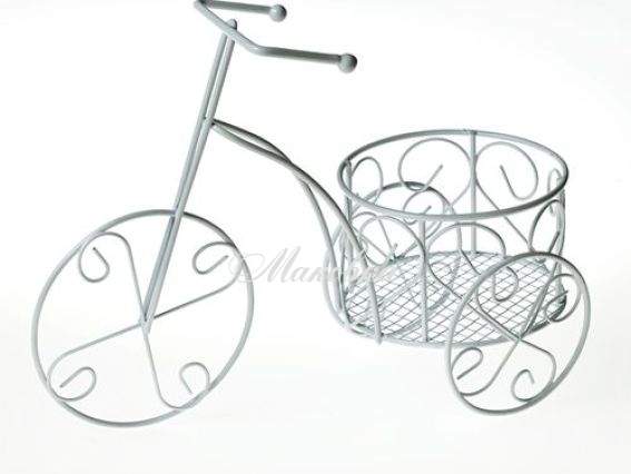 Металлический Мини трехколесный велосипед (большой), SCB27053 Scrap Berrys, белый