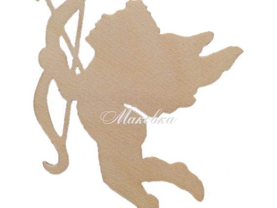 Заготовка для декора Ангел (амур), 82мм, Кабу (ВЗА-82) Заготовка для декора Ангел (амур), 82мм, Кабу (ВЗА-82)