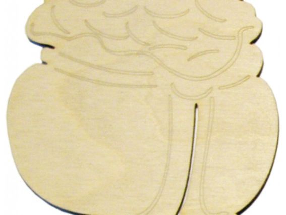 Заготовка для декора Мешок золота, 150 мм, Кабу (НЗМЗ 150) Заготовка для декора Мешок золота, 150 мм, Кабу (НЗМЗ 150)