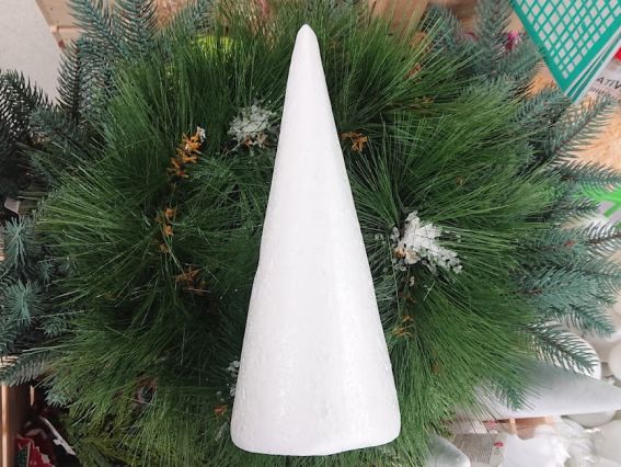 Конус із пінопласту 25 см