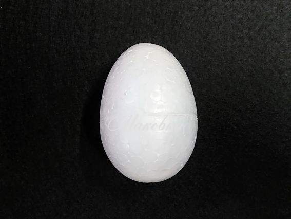 Яйце з пінопласту 8 см, 1 шт