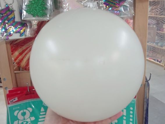 Заготовка Елочный шар из пластмассы, 20 см, 1 шт