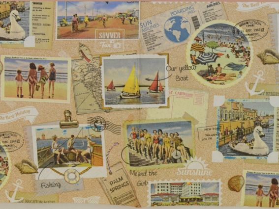 Декупажная салфетка №158 Фото с курорта, 1 шт Декупажная салфетка №158 Фото с курорта, 1 шт