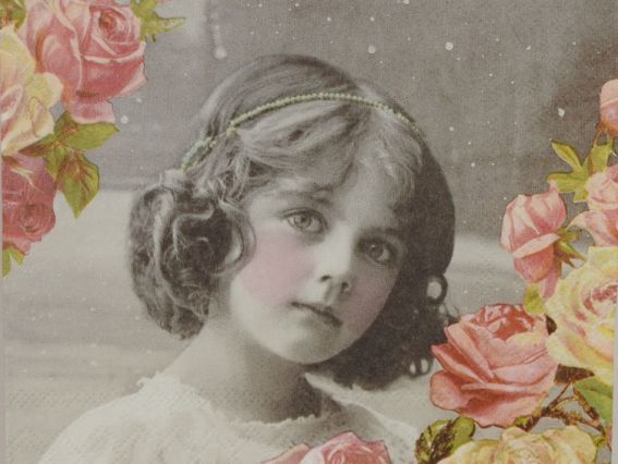 Декупажная салфетка №176 Цветочная девочка, 13309250, 1 шт Декупажная салфетка №176 Цветочная девочка, 13309250, 1 шт