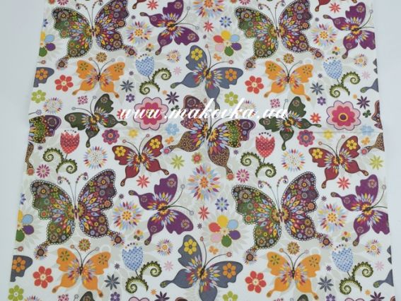 Салфетка для декупажа №70 Яркие бабочки